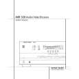 HARMAN KARDON AVR 320 Owners Manual HARMAN KARDON AVR 320 Owners Manual