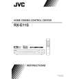 JVC RX-E11S for AS Owners Manual JVC RX-E11S for AS Owners Manual