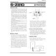 PIONEER SZ81D Owners Manual PIONEER SZ81D Owners Manual