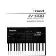 ROLAND JV-1000 Owners Manual ROLAND JV-1000 Owners Manual