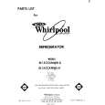 WHIRLPOOL EL15CCXMWR0 Parts Catalog WHIRLPOOL EL15CCXMWR0 Parts Catalog