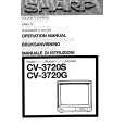 SHARP CV3720S Owners Manual SHARP CV3720S Owners Manual
