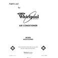 WHIRLPOOL AC0752XM2 Parts Catalog WHIRLPOOL AC0752XM2 Parts Catalog