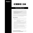ROLAND CUBE-30 Owners Manual ROLAND CUBE-30 Owners Manual