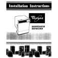 WHIRLPOOL DU1098XLW0 Installation Manual WHIRLPOOL DU1098XLW0 Installation Manual