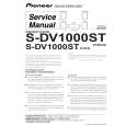 PIONEER S-DV1000ST/XJC/E Service Manual PIONEER S-DV1000ST/XJC/E Service Manual