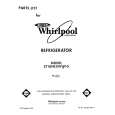 WHIRLPOOL ET18HKXWN10 Parts Catalog WHIRLPOOL ET18HKXWN10 Parts Catalog