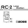 BOSS RC-2 Owners Manual BOSS RC-2 Owners Manual