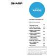 SHARP ARFX8 Owners Manual SHARP ARFX8 Owners Manual