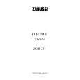 ZANUSSI ZOB331W Owners Manual ZANUSSI ZOB331W Owners Manual