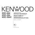 KENWOOD KRC-694 Owners Manual KENWOOD KRC-694 Owners Manual