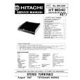 HITACHI HT-MD40 Service Manual HITACHI HT-MD40 Service Manual