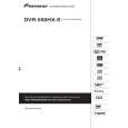 PIONEER DVR-550HX-S/WYXK5 Owners Manual PIONEER DVR-550HX-S/WYXK5 Owners Manual