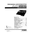 YAMAHA AW2816 Instrukcja Serwisowa YAMAHA AW2816 Instrukcja Serwisowa