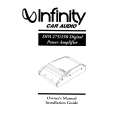 INFINITY DPA250 Instrukcja Obsługi INFINITY DPA250 Instrukcja Obsługi