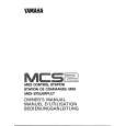 YAMAHA MCS2 Owners Manual YAMAHA MCS2 Owners Manual