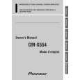 PIONEER GM-X554 Owners Manual PIONEER GM-X554 Owners Manual