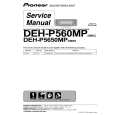 PIONEER DEH-P560MP Service Manual PIONEER DEH-P560MP Service Manual