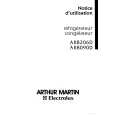 ARTHUR MARTIN ELECTROLUX AR8090D Owners Manual ARTHUR MARTIN ELECTROLUX AR8090D Owners Manual