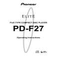 PIONEER PD-F127 Owners Manual PIONEER PD-F127 Owners Manual