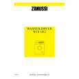 ZANUSSI WJS1382 Owners Manual ZANUSSI WJS1382 Owners Manual