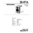 SONY SS-VF1A Service Manual SONY SS-VF1A Service Manual