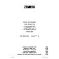 ZANUSSI ZC 2441 B Owners Manual ZANUSSI ZC 2441 B Owners Manual