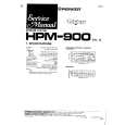 PIONEER HPM-900 Service Manual PIONEER HPM-900 Service Manual