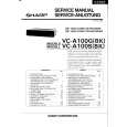 SHARP VCA100G/S Service Manual SHARP VCA100G/S Service Manual