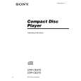 SONY CDP-CE275 Owners Manual SONY CDP-CE275 Owners Manual