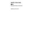 AEG SANTO3790KG6 Owners Manual AEG SANTO3790KG6 Owners Manual