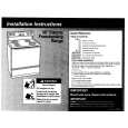 WHIRLPOOL FEC330BW0 Installation Manual WHIRLPOOL FEC330BW0 Installation Manual