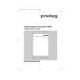 PRIVILEG 348.307 0/11048 Owners Manual PRIVILEG 348.307 0/11048 Owners Manual