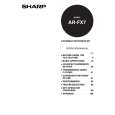 SHARP ARFX7 Owners Manual SHARP ARFX7 Owners Manual