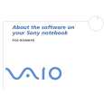 SONY PCG-R600HFK VAIO Software Manual SONY PCG-R600HFK VAIO Software Manual