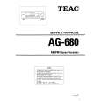 TEAC AG680 Service Manual TEAC AG680 Service Manual