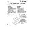 SONY SU35A Owners Manual SONY SU35A Owners Manual