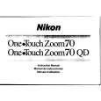 NIKON ONE TOUCH ZOOM70 Owners Manual NIKON ONE TOUCH ZOOM70 Owners Manual