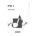CASIO FD-1 Owners Manual CASIO FD-1 Owners Manual