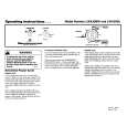 WHIRLPOOL LWA30BL Owners Manual WHIRLPOOL LWA30BL Owners Manual