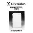 ELECTROLUX RF572 Owners Manual ELECTROLUX RF572 Owners Manual