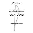 PIONEER VSX-D510 Owners Manual PIONEER VSX-D510 Owners Manual