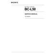 SONY BCL50 Service Manual SONY BCL50 Service Manual