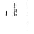 ZANUSSI ZB4520G Owners Manual ZANUSSI ZB4520G Owners Manual