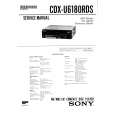 SONY CDXU6180RDS Service Manual SONY CDXU6180RDS Service Manual