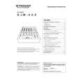 PIONEER DJM-500/KUC Owners Manual PIONEER DJM-500/KUC Owners Manual