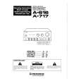 PIONEER A616 Owners Manual PIONEER A616 Owners Manual