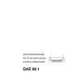 THERMA DAE 60.1 Owners Manual THERMA DAE 60.1 Owners Manual