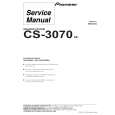 PIONEER CS-3070/XE Service Manual PIONEER CS-3070/XE Service Manual