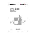 CASIO CTK-230 Owners Manual CASIO CTK-230 Owners Manual